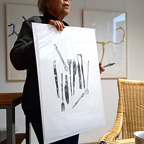 Atelierbesuch bei Antje Fischer