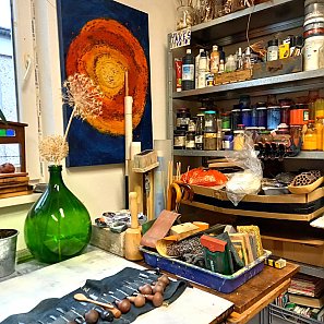 Atelierbesuch bei Antje Fischer