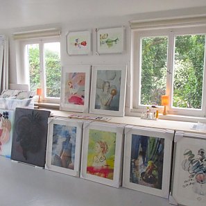 Atelierbesuch bei Christa Winter