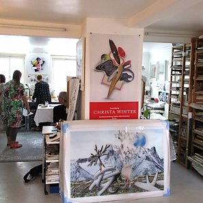 Atelierbesuch bei Christa Winter