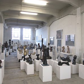 Atelierbesuch bei Christoph Traub