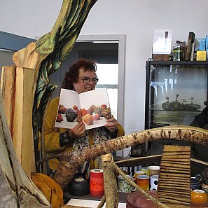 Atelierbesuch bei Ebba Kaynak