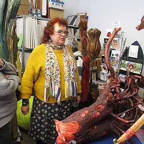 Atelierbesuch bei Ebba Kaynak