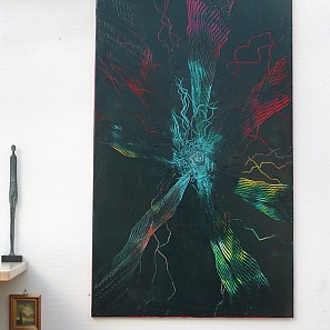 Atelierbesuch bei Gyjho Frank