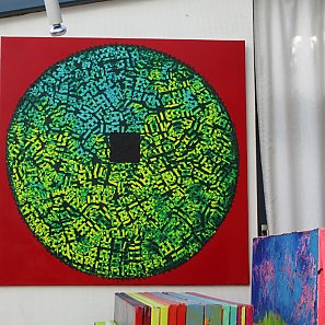 Atelierbesuch bei Gyjho Frank