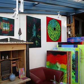 Atelierbesuch bei Gyjho Frank