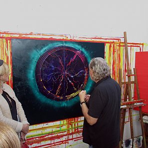 Atelierbesuch bei Gyjho Frank