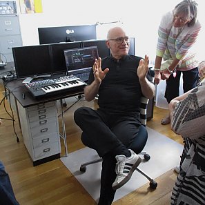 Atelierbesuch bei Kurt Laurenz Theinert