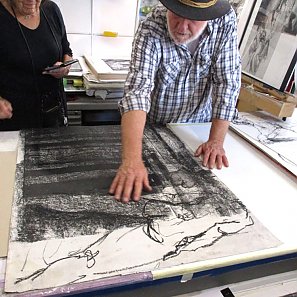 Atelierbesuch bei Manfred Bodenhöfer