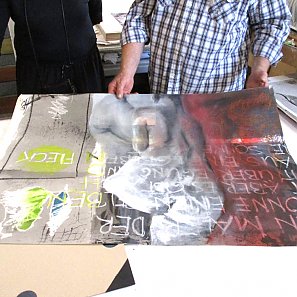 Atelierbesuch bei Manfred Bodenhöfer