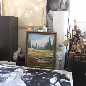 Atelierbesuch bei Manfred Bodenhöfer