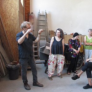 Atelierbesuch bei Stefan Rohrer