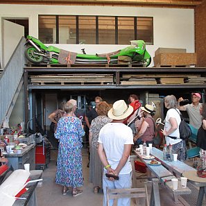 Atelierbesuch bei Stefan Rohrer