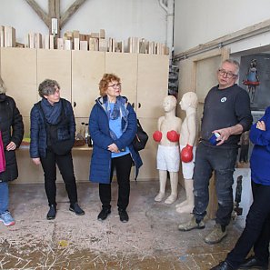 Im Atelier von Tamara Suhr und Peter Hermann