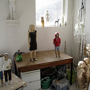 Im Atelier von Tamara Suhr und Peter Hermann