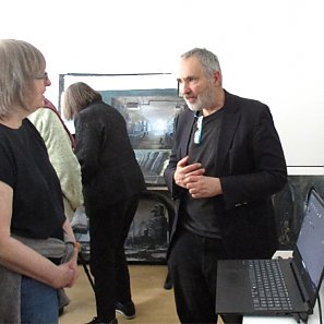 Atelierbesuch bei Ulrich Kälberer