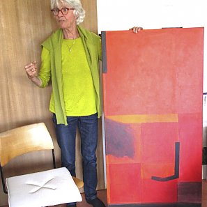 Im Atelier von Ulrike Holzapfel