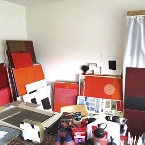 Im Atelier von Ulrike Holzapfel