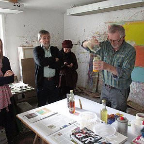 Atelierbesuch bei Wolfgang Kempf