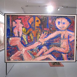 Besuch der Ausstellung »Hans Fähnle – Ungesehen« in der Galerie Amann, Stuttgart
