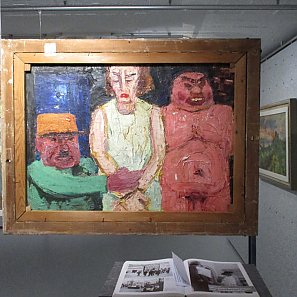 Besuch der Ausstellung »Hans Fähnle – Ungesehen« in der Galerie Amann, Stuttgart