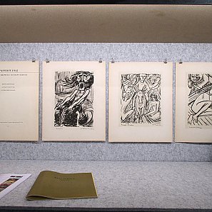 Besuch der Ausstellung »Hans Fähnle – Ungesehen« in der Galerie Amann, Stuttgart