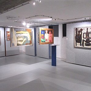 Besuch der Ausstellung »Hans Fähnle – Ungesehen« in der Galerie Amann, Stuttgart