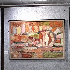 Besuch der Ausstellung »Hans Fähnle – Ungesehen« in der Galerie Amann, Stuttgart