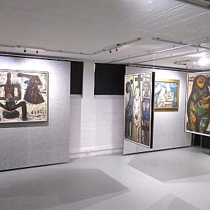 Besuch der Ausstellung »Hans Fähnle – Ungesehen« in der Galerie Amann, Stuttgart