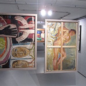 Besuch der Ausstellung »Hans Fähnle – Ungesehen« in der Galerie Amann, Stuttgart