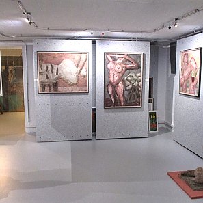 Besuch der Ausstellung »Hans Fähnle – Ungesehen« in der Galerie Amann, Stuttgart