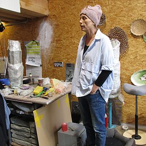 Atelierbesuch in den Wagenhallen