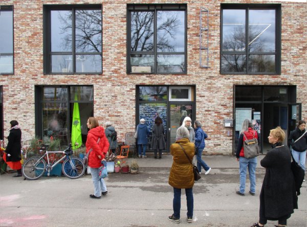 Atelierbesuch in den Wagenhallen