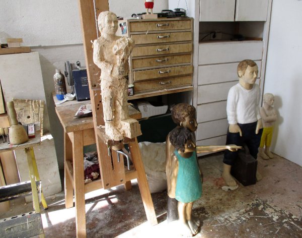 Im Atelier von Tamara Suhr und Peter Hermann