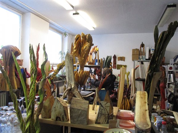 Atelierbesuch bei Ebba Kaynak