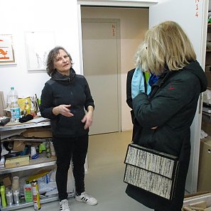 Atelierbesuch in den Wagenhallen