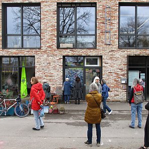 Atelierbesuch in den Wagenhallen