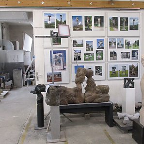 Atelierbesuch bei Christoph Traub