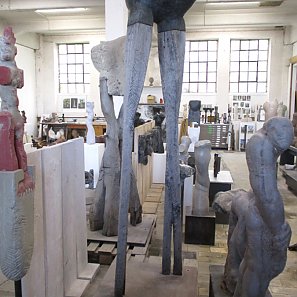 Atelierbesuch bei Christoph Traub