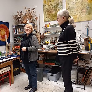 Atelierbesuch bei Antje Fischer