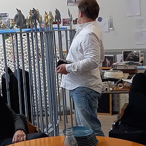 Atelierbesuch bei Matthias Megyeri