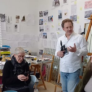 Atelierbesuch bei Matthias Megyeri