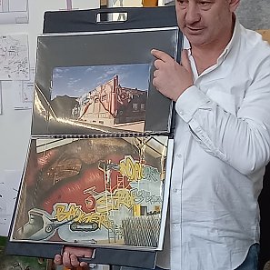 Atelierbesuch bei Matthias Megyeri