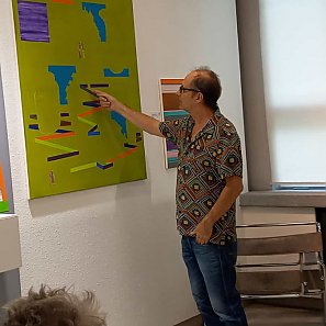 Atelierbesuch bei Thomas Heger 2023