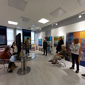 Atelierbesuch bei Thomas Heger 2023