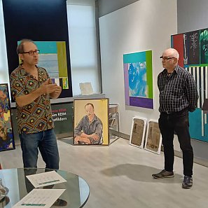 Atelierbesuch bei Thomas Heger 2023