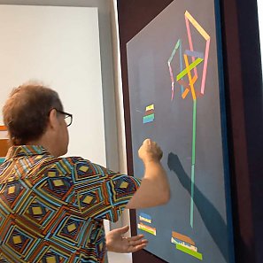 Atelierbesuch bei Thomas Heger 2023