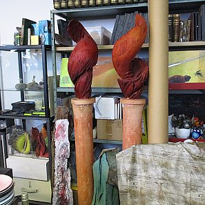 Atelierbesuch bei Ebba Kaynak