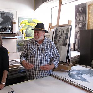 Atelierbesuch bei Manfred Bodenhöfer