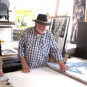 Atelierbesuch bei Manfred Bodenhöfer